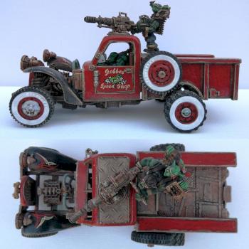 Ork Trukk (Power Wagon) by TheThousandthSon