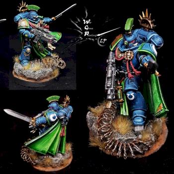 Captain Uriel Ventris As Primaris Captain Warhammer 40K by CroWarGamePainting