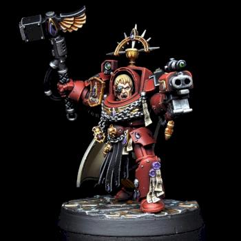 Blood Angels Terminator Captain by red_gobbo by red gobbo