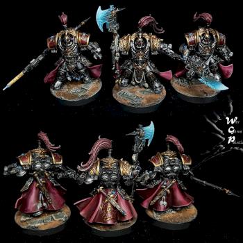 Allarus Custodians Adeptus Custodes Shadowkeepers Commission by CroWarGamePainting