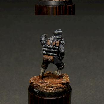 Deathkorps of Krieg engineer sergeant (Forgeworld) by ravenswood