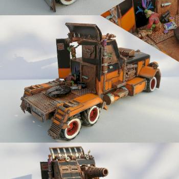 Ork Battlewagon (Semi Truck) by TheThousandthSon