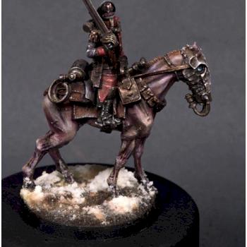 Death Korps of Krieg mounted Kommissar by kommissar Manul