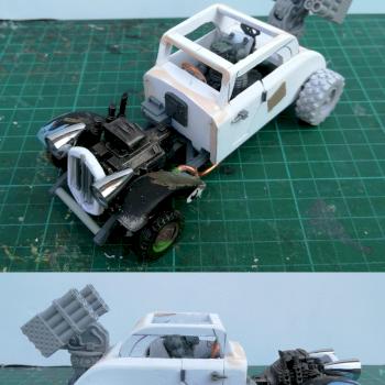 WIP Ork Warbuggy (Coupe) by TheThousandthSon