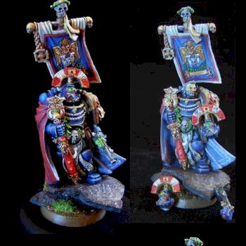 CAPTAIN SICARIUS OF THE ULTRAMARINES by savage angel