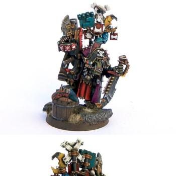 Ork Kaptin Badrukk by cabalier