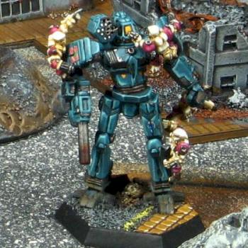 Donegal Guard's Griffin and Marik Battle Armor, Classic Battletech by Captain of the Watch