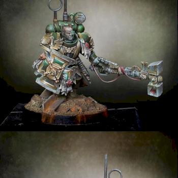 Dark Angels space marine by Ana