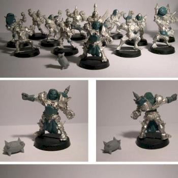 Blood Bowl UNDEAD team CONVERTED ( on ebay soon ) by TyronMagda