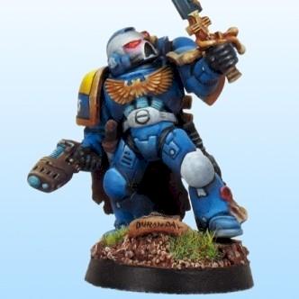 Warhammer 40k Ultramarines Space Marine Hero by Bu2