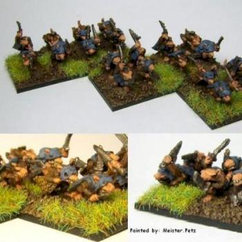 Warmaster Skaven Gutter Runners (10mm) by Meister.Petz