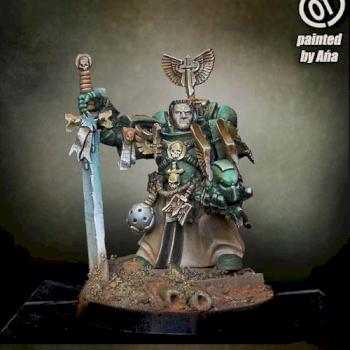 Dark Angels space marine by Ana