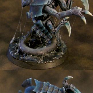 Another bug - tyranid ravener by SkelettetS