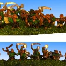 Halfling Spears (10mm) by Tokasper