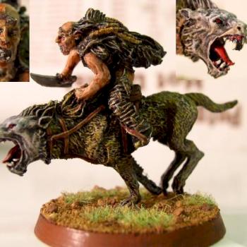 Lord of the Rings Sharku on Warg by Tool