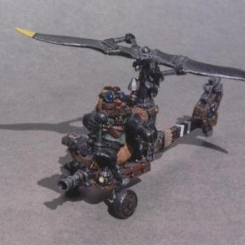 Old old school Dwarf Gyrocopter by Soylent Bob