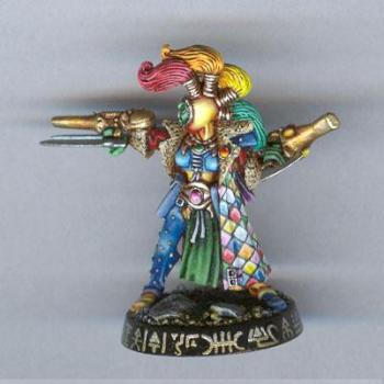 Harlequin troupe leader by grimgor poland