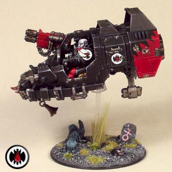 FLESH EATERS Landspeeder, sideshot by Chaplain Desmodus