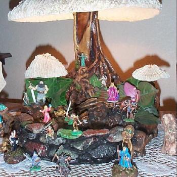 Mushroom Lamp Base, by Request by Gin1906