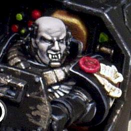 FLESH EATERS Landspeeder, pilot detail by Chaplain Desmodus