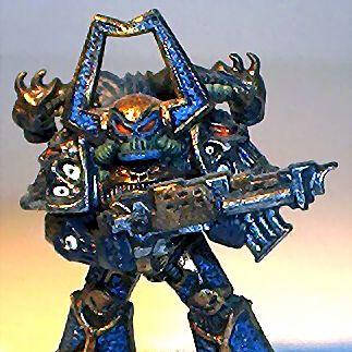 Chaos Space Marine from Space Crusade by Gonzo