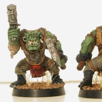 Ork Slugga Boy #2 by Stonebreaker