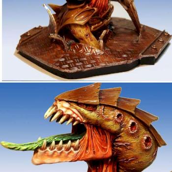 Tyrannid bust by atelierdesfigurines