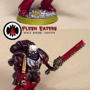 Flesh Eaters tactical sergeant by Chaplain Desmodus