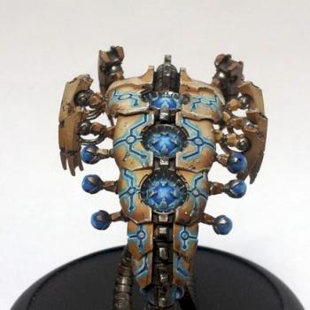 Necron Canoptek Wraith top view by jarak