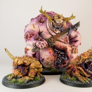 Forgeworld Nurgle Great Unclean One - another angle by Jarrett