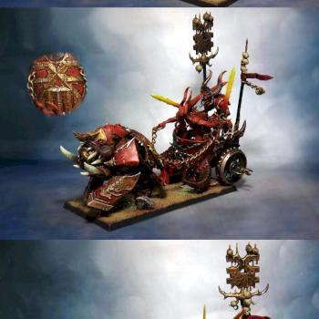 Skull Cannon of Khorne by Brovatar