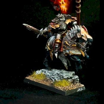 Anointed Knight Standardbearer by Zoo Art Studio