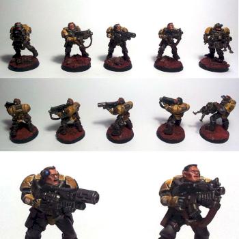 Scouts Imperial Fist by jarak