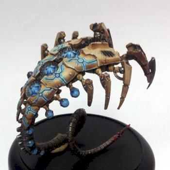 Necron Canoptek Wraith Side view by jarak