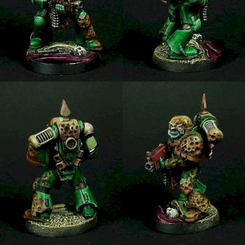 Norgal's Child - Nurgle marine by Pazuzu