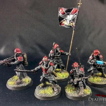 Death Korp Platoon Command Squad by Inq Tiberius