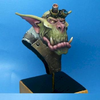 Figone Orc Bust - Einstein by Avicenna