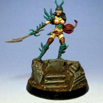 CMON Contest 15 - Female Anti-Paladin from Dark Sword Miniatures by Eostar