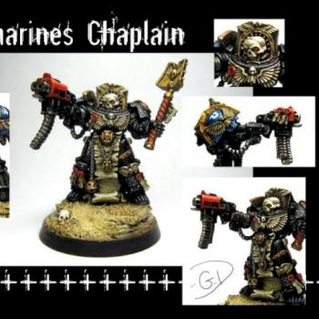 Ultramarines Terminator Chaplain by RaynOtisick