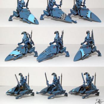 3 Eldar Jetbike by Goramitrio