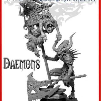 Fantasy Caos Chaos daemons Dämonen Demoni Demonios by The 2 Black Dragons