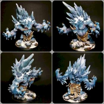 Glacier King trollbloods hordes by Pierba