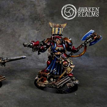 Blood Angels Heroes - Chaplain, Sanguinary Priest, Librarian by Awaken Realms