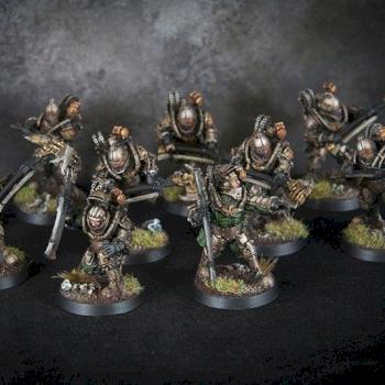 Solar Auxilia with power weapons by paintordieminiatures