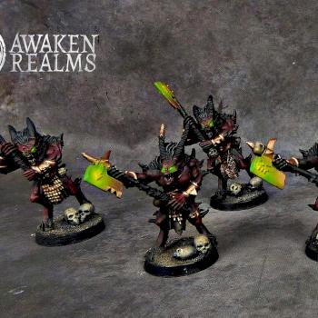 Khorne Bloodletters by Awaken Realms