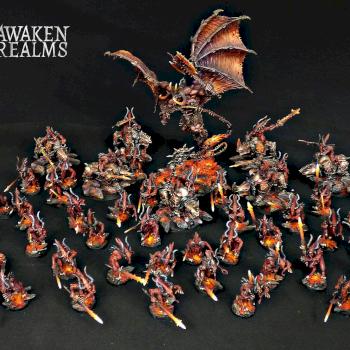 Chaos Daemons Khorne Army by Awaken Realms