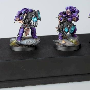 Emperors Children Kakophoni - Bronze Golden Demon 2016 Squad Categor by ellis_esquire