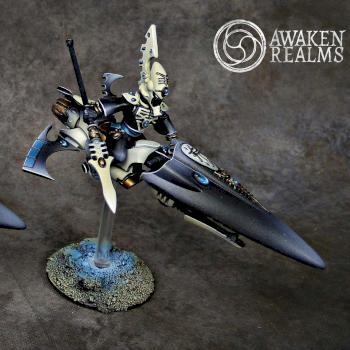 Eldar Ulthwe Skyrunner Farseer & Warlock by Awaken Realms