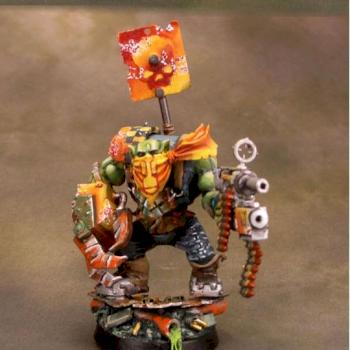 Ork Warboss Ninja by JiubCygnus