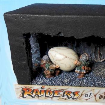 Raiders of the Dragon Egg by taz69